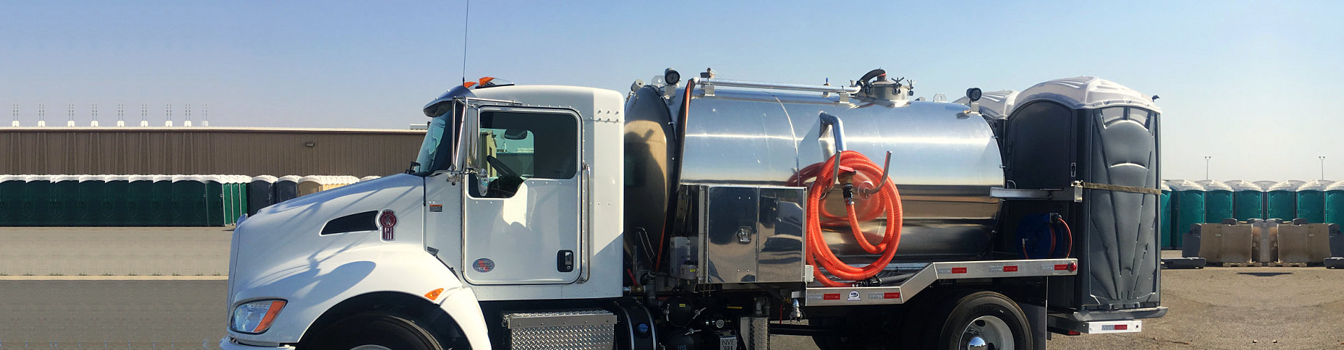 water tank truck